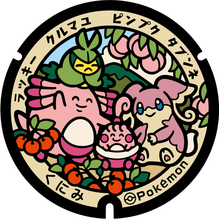 Image of pokefuta with Chansey, Happiny, Swadloon, Audino