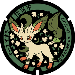 Image of pokefuta with Leafeon