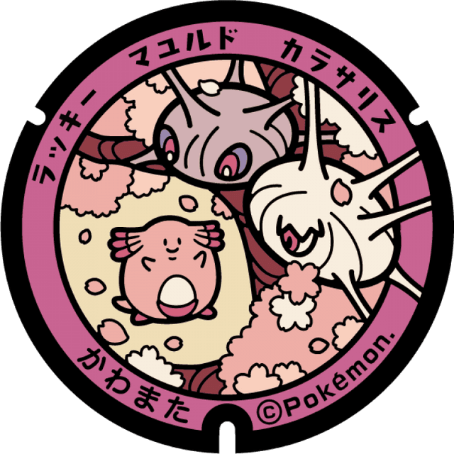 Image of pokefuta with Chansey, Silcoon, Cascoon